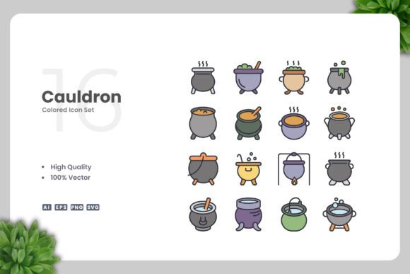 Cauldron Color Icons: A Versatile Design Resource for Modern Projects