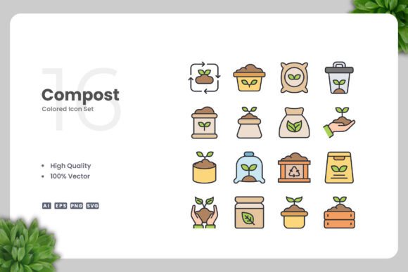 Compost Color Icons: A Versatile Design Tool for Modern Workflows