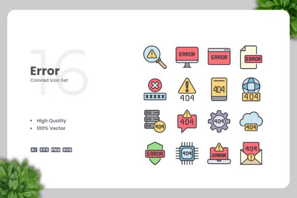 Error Color Icons: A Versatile Design Solution